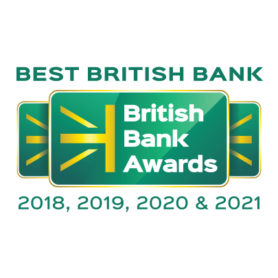 Forbes Best British Bank award for 2018, 2019, 2020 and 2021